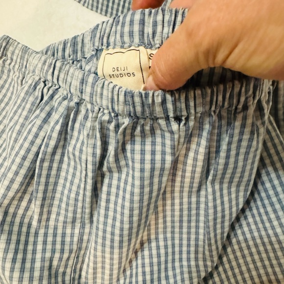 DEIJI STUDIOS SET Crossover Top & Shorts Size S⭐️EUC⭐️ - Picture 5 of 10